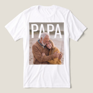 Camisa PhotoPop Papai com Foto Personalizada