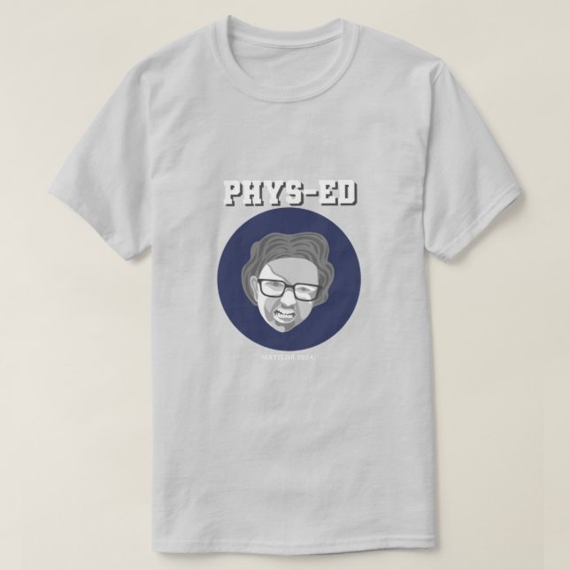 Camisa PHYS ED 2024 - Dimensionamento de adultos (Frente do Design)