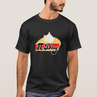Camisa Pi Day - t-shirt de torta - camiseta engraç