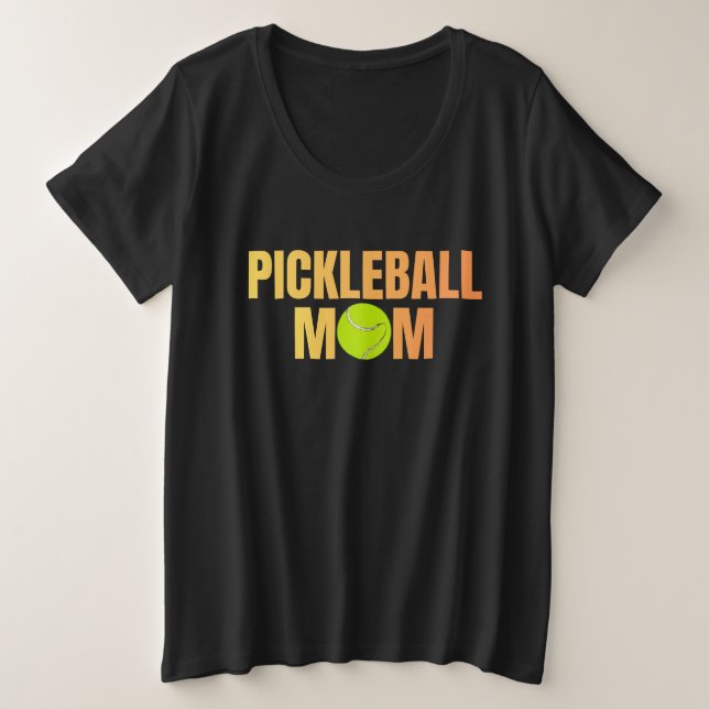 Camisa Pickleball Mãe | Camiseta Minimal Picklebal (Frente do Design)