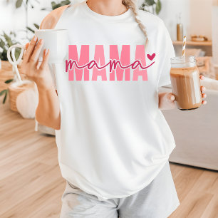 Camisa Pink Mama para presentes do Dia das Mães e