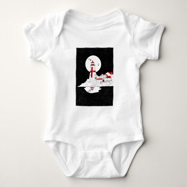 Camisa plana de farol de East Quoddy (Frente)