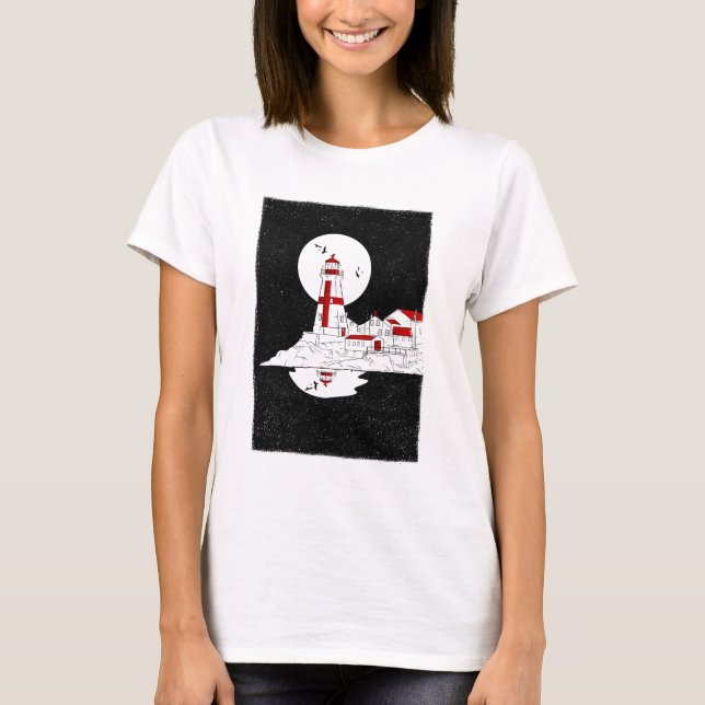 Camisa plana de farol de East Quoddy (Frente)