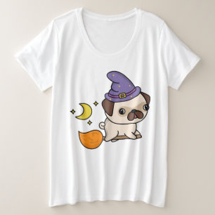 Camisa Plus Size Puggy Witch