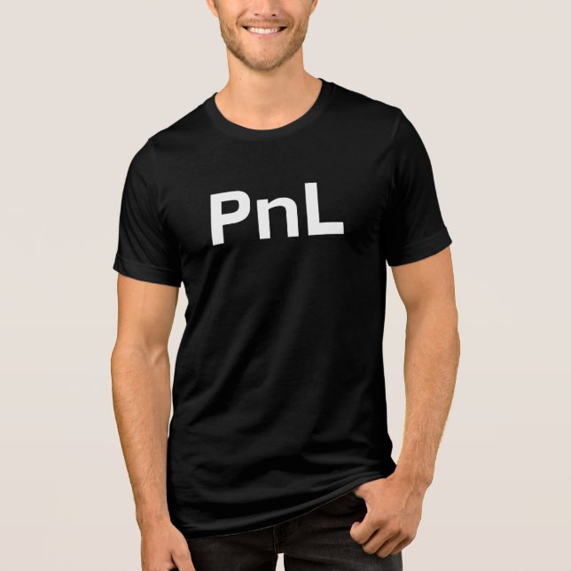 Camisa Pnl t, baseada em texto (Frente)