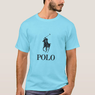 Camisa Polo Azul Céu Clássico Casual