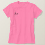 Camisa Polo Bordada Noiva<br><div class="desc">Vai ser noiva muito em breve! Você tem que comprar isso!</div>