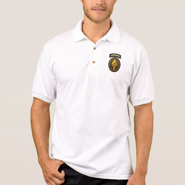 Camisa Polo Comando de Operações Especiais dos EUA [USSOCOM] P (Frente)