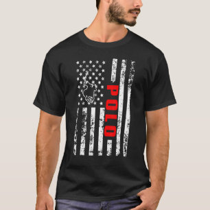 Camisa Polo Esportiva Patriótica Bandeira American