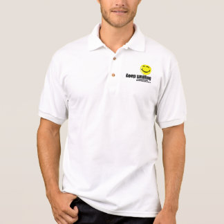 Camisa Polo Mantenha sorrir