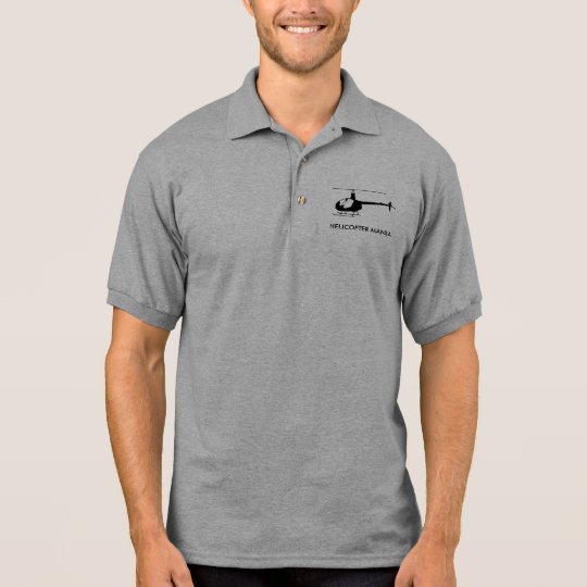 camisa com logo de helicoptero