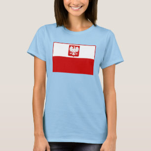 Camisa polonesa da bandeira