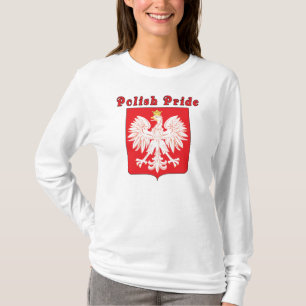 Camisa polonesa das senhoras de Eagle do orgulho