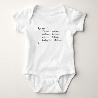 Camisa #poop CSS
