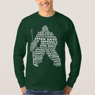 Camisa por muito tempo Sleeved da tipografia T do