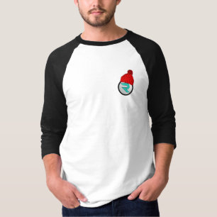 Camisa por muito tempo Sleeved do inverno