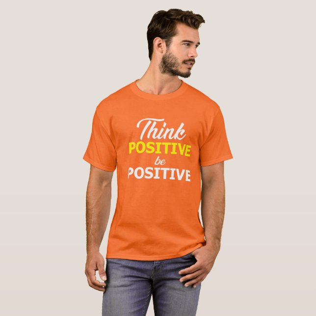 Camisa positiva inspiradora (Frente Completa)