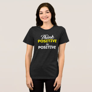 Camisa positiva inspiradora