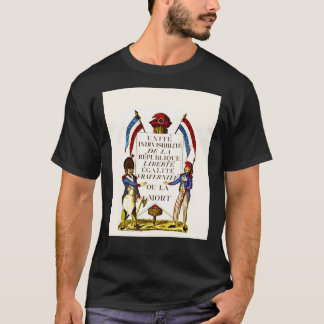 Camisa Poster Gráfica da Revolução Francesa