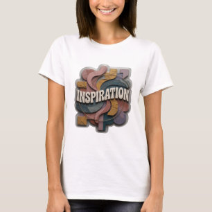 Camisa Prata Inspirador Design Divertido