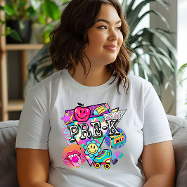 Camisa préK retrô dos anos 90