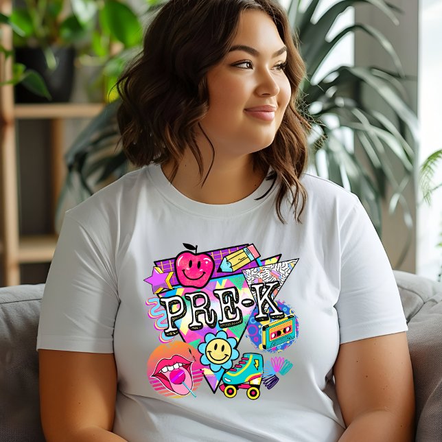 Camisa préK retrô dos anos 90 (Criador carregado)