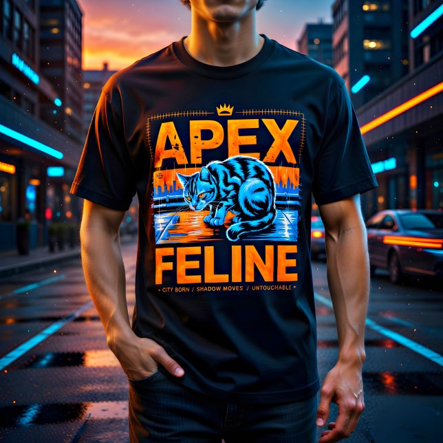 Camisa Presente para Amante de Gato Fêmea Apex de  (Criador carregado)