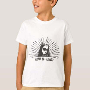 Camisa preta & branca de t