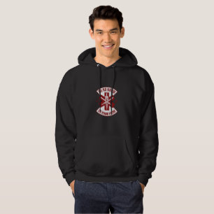 Camisa Preta de Capuz Combat Medic Do No Harm para