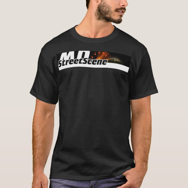 Camisa preta de MDSS (Frente)