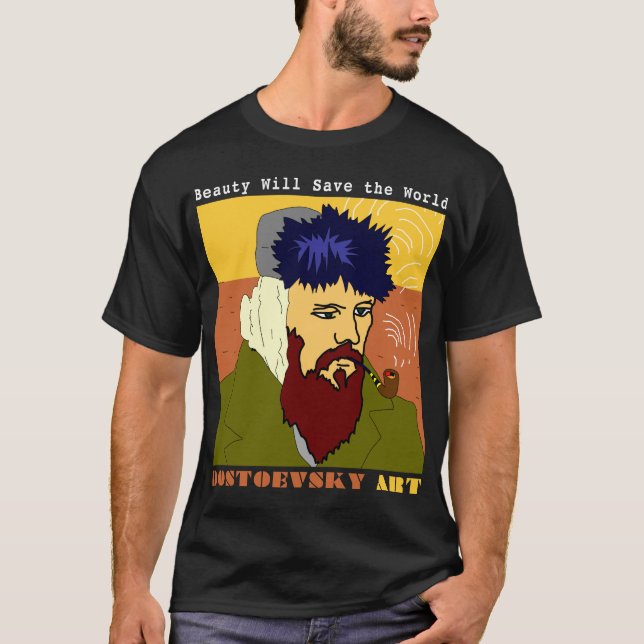 Camisa preta de Van Gogh (Frente)