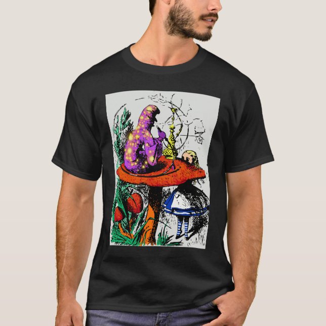 camisa preta do cachimbo de água 4 (Frente)