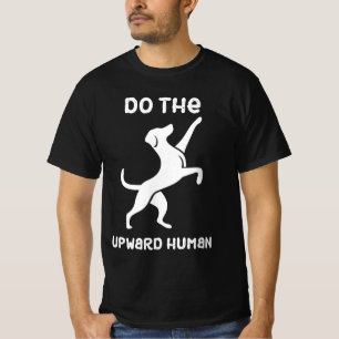 Camisa preta masculina de Zen Paws
