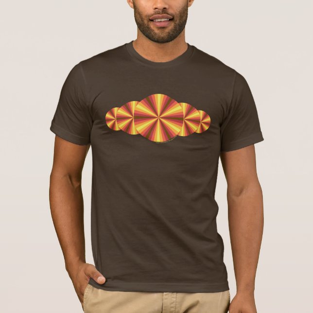 Camisa Preta Masculina Ilusão de Outono (Frente)