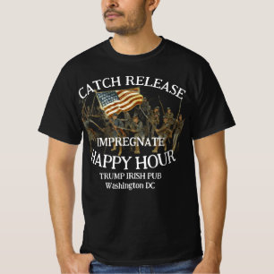 Camisa Preta Trump Marrom Mussolini Gestapo ICE CB