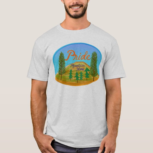 Camisa Pride Mountain Home Noroeste Pacífico (Frente)