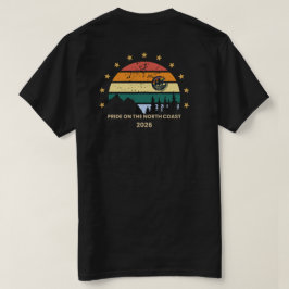 Camisa Pride Retro Sunset da Costa Norte