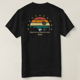 Camisa Pride Retro Sunset da Costa Norte