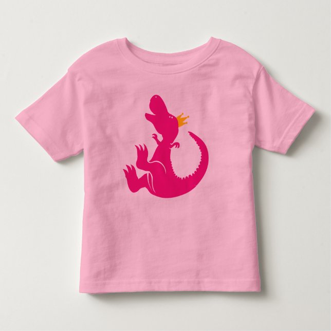 Camisa Princesa Dinossauro (Frente)