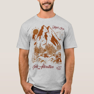 Camisa Procure Aventura,Férias Camisa,Camisa Acamp
