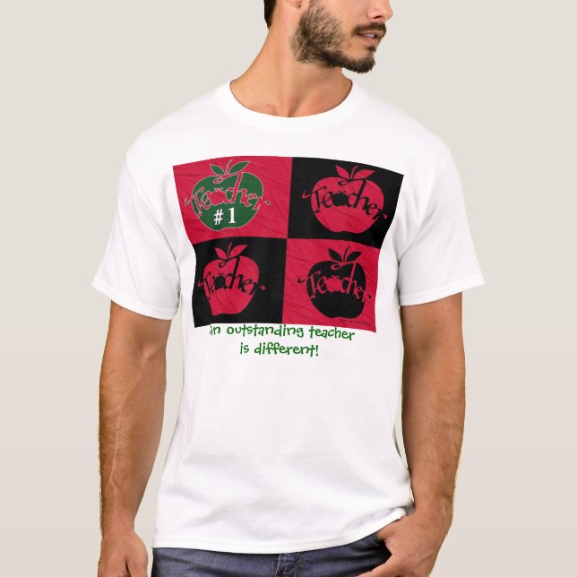 Camisa proeminente do professor (Frente)
