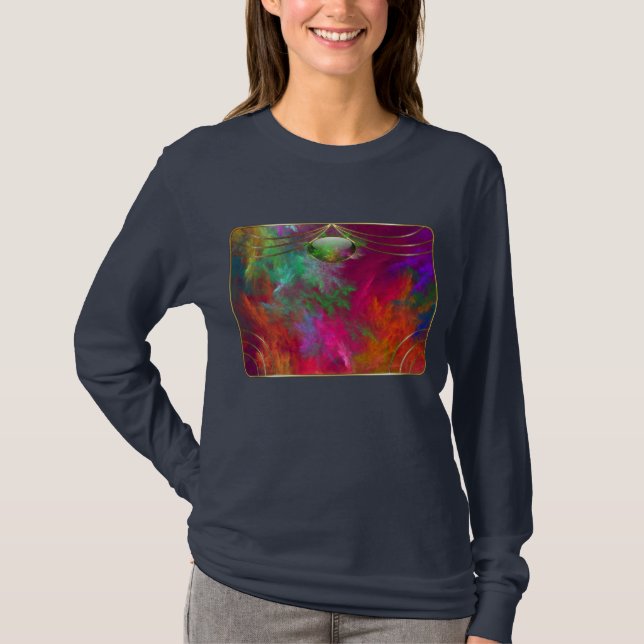 Camisa Profundidade do Coral (Frente)