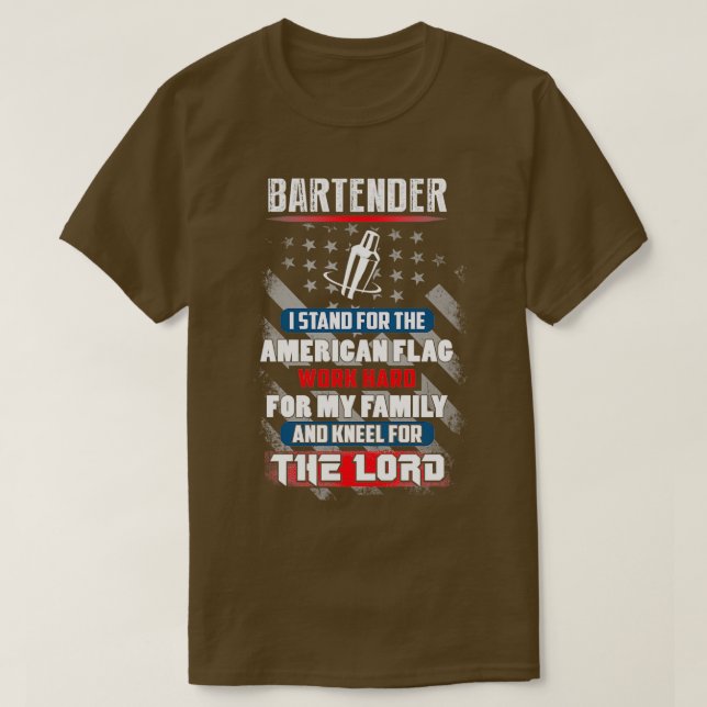Camisa Proud Bartender 2 (Frente do Design)