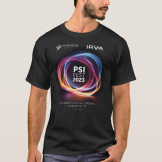 Camisa PsiFest2023 para imagens frontais e traseir