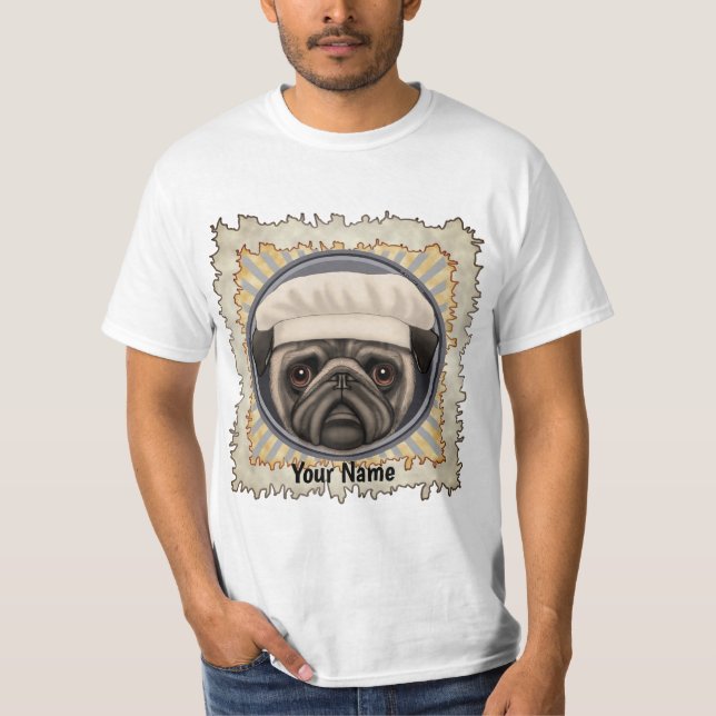 Camisa Pug Chef (Frente)