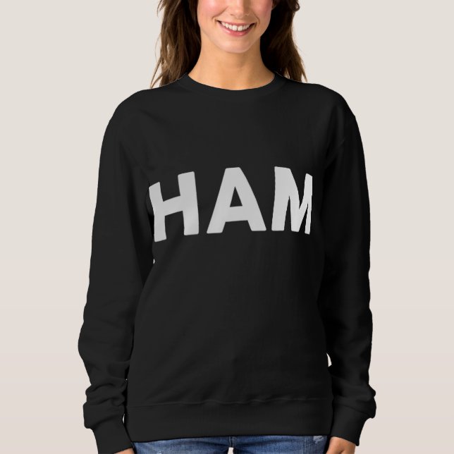 Camisa Que Diz Ação De Graças Simples HAM (Frente)