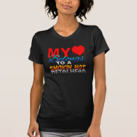 CAMISA QUENTE DE SMOKIN METALHEAD