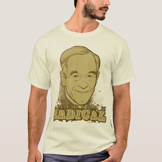 Camisa radical americana de Ron Paul (Frente)