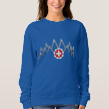 Camisa Raglan Women's Swiss Alps