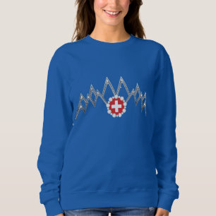 Camisa Raglan Women's Swiss Alps